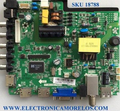 MAIN / FUENTE / (COMBO) / ATYME K16070958 / TP.MS3393.PB818 / 32AE0010614-A1 / AE0010614 / PANEL`S LK315T3HB87-12V / LK315T3HB87 / MODELO 320AM5HD